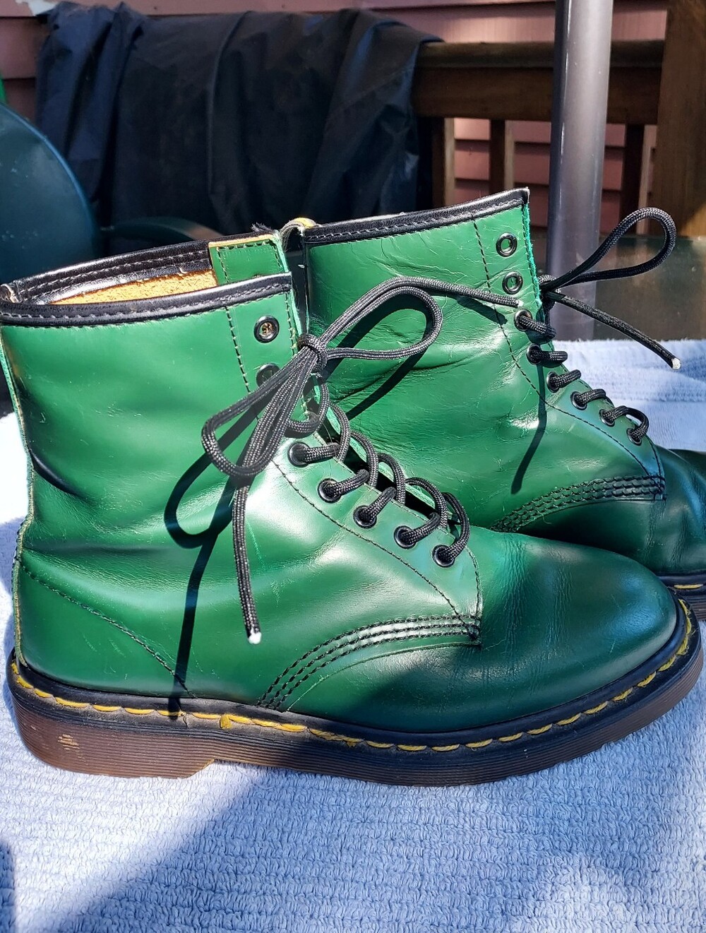 Dr. Martens 1460 Made In England Classic Boots Size US 9
